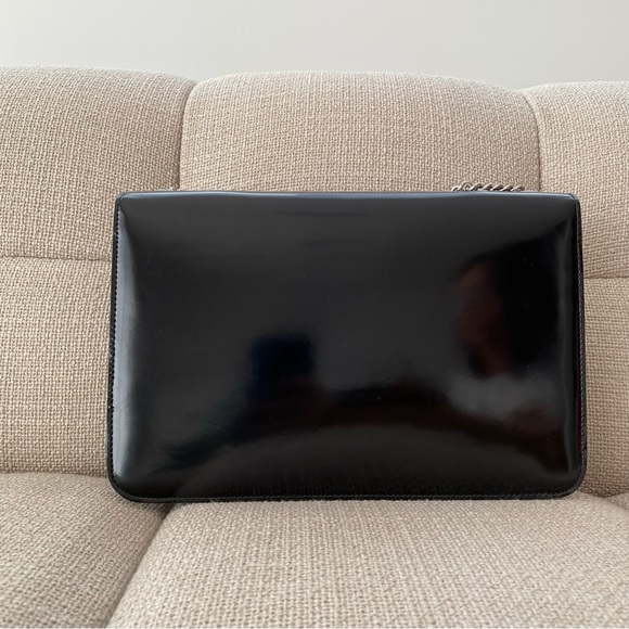 GUCCI GG Interlocking shoulder in black leather Medium size - Picture 2 of 15